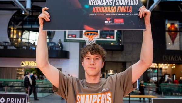 LKL snaiperio konkurse profesionalams iššūki mes 17-metis taikliarankis