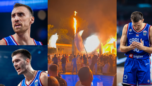 Paviešinti Serbijos rinktinės žaidėjai, kurie prieš EČ aštuntfinalį lėbavo iki paryčių