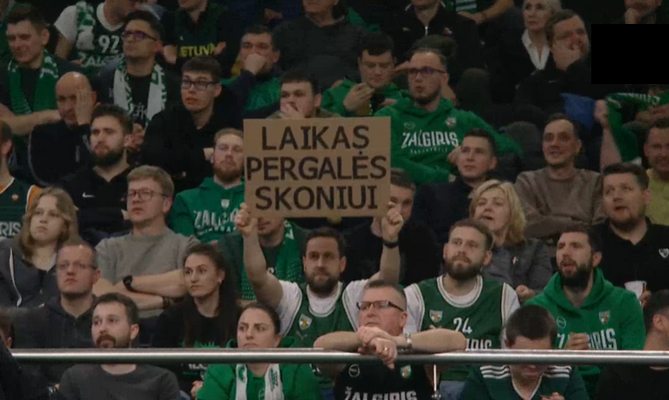 „Žalgirio“ fanai: „Absurdas, nes geranoriškai daliname pergales“