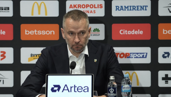 Krepšinį su teatru palyginęs T. Masiulis: „Žaidėjai turi mėgautis“