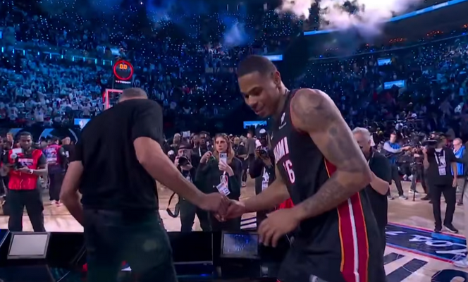 NBA dėjimų konkursą laimėjo „Heat“ puolėjas