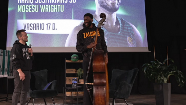 Kontrabosu nustebintas M. Wrightas – apie Dončičiaus dovaną ir susitarimą su Masiuliu