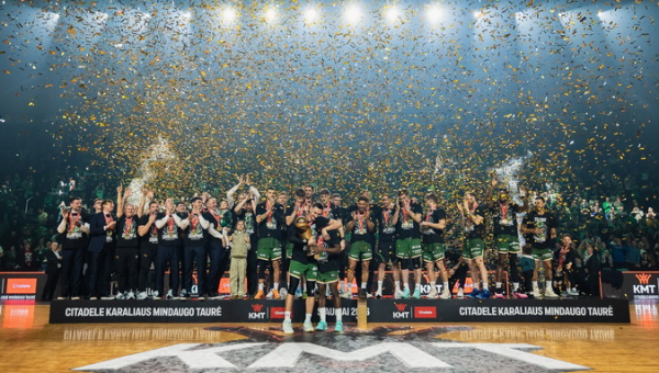 Anksti intrigą nužudęs „Žalgiris“ ir vėl karūnuotas KMT čempionu