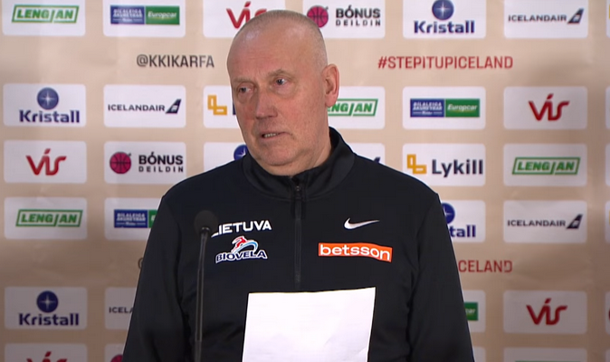 R. Kurtinaitis: „Neturiu jokių priekaištų žaidėjams“ (VIDEO)