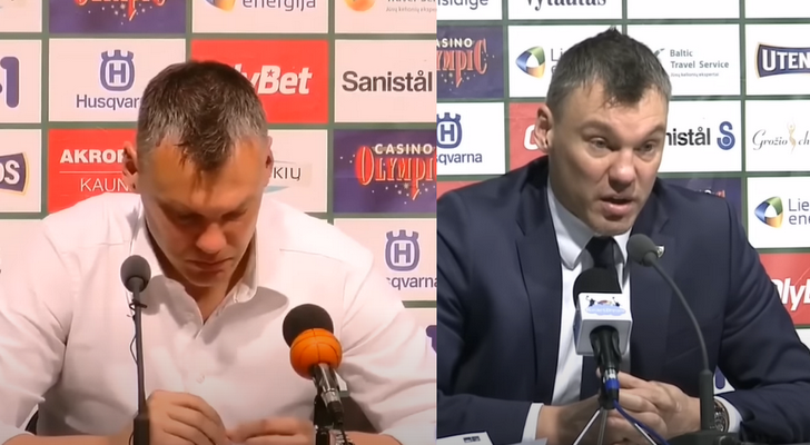 Atgal į praeitį: Š. Jasikevičiaus pamokos žurnalistams apie tikrąsias vertybes