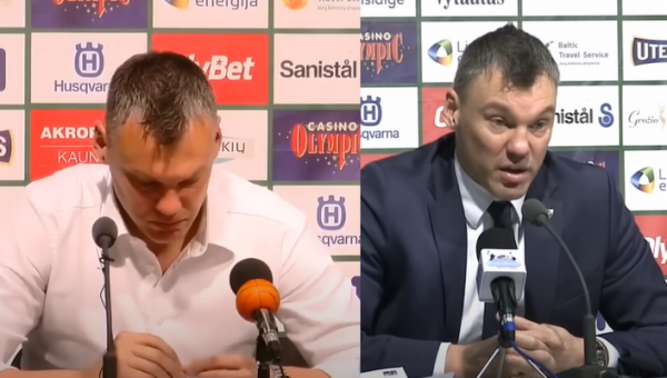 Atgal į praeitį: Š. Jasikevičiaus pamokos žurnalistams apie tikrąsias vertybes