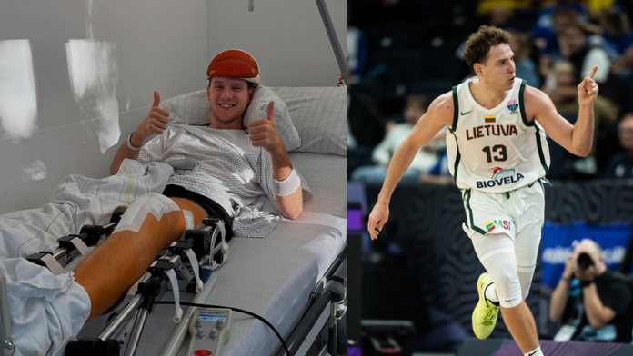 R. Jokubaitis atsigauna po traumos: aišku, kada galės vėl rungtyniauti