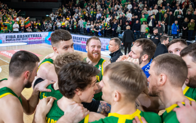 Vėl atnaujintas FIBA reitingas: Lietuva išlaikė savo pozicijas