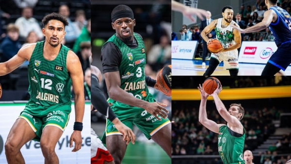 Atnaujintas šio sezono „Žalgirio“ krepšininkų reitingas: kas rikiuojasi viršuje?