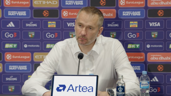 T. Masiulis po pergalės prieš „Bayern“: „Antroje pusėje daugiau judinome kamuolį“