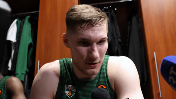 Ą. Tubelis po pergalės: „Kai atiduodi visas jėgas gynyboje, atsiriša krepšys“