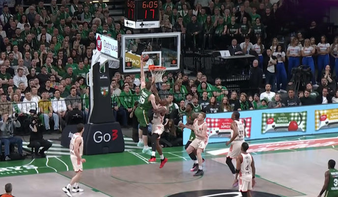 Tarp gražiausių Eurolygos turo epizodų – du efektingi Ą. Tubelio dėjimai (VIDEO)