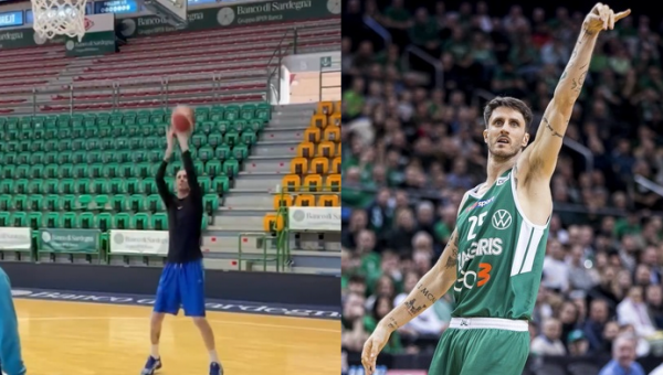 Vėžį ir komą įveikęs A. Polonara grįžo į krepšinio aikštelę