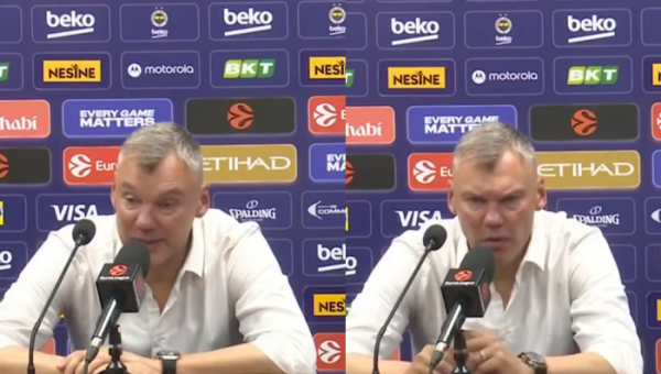 Š. Jasikevičius stebėjosi žurnalistų klausimais: „Esu labai patenkintas“