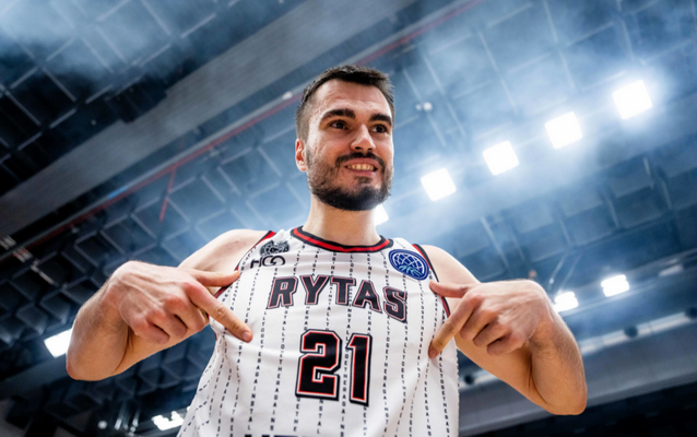 Čempionų lygos savaitės žaidėju tapo „Ryto“ puolėjas G. Masiulis (VIDEO)