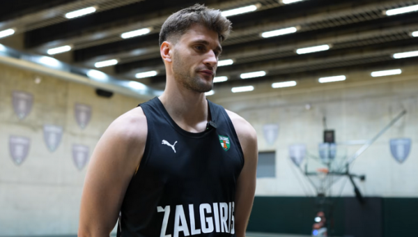 D. Sleva prieš rungtynes su „Paris Basketball: „Turime diktuoti savo sąlygas“