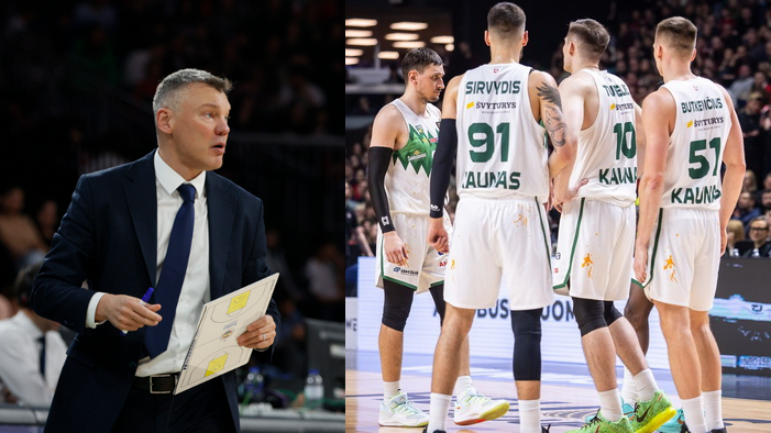 Š. Jasikevičiaus akiratyje - dar vienas lietuvis: nusitaikė į „Žalgirio“ krepšininką