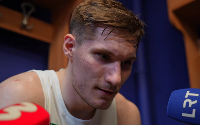 Ą. Tubelis: „Darysiu viską, kad laimėtume ir serija grįžtų čia“ (VIDEO)