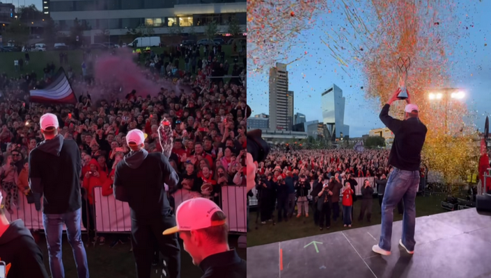 Vilniuje pagerbtas Čempionų lygos trofėjų iškovojęs „Rytas“ (VIDEO)