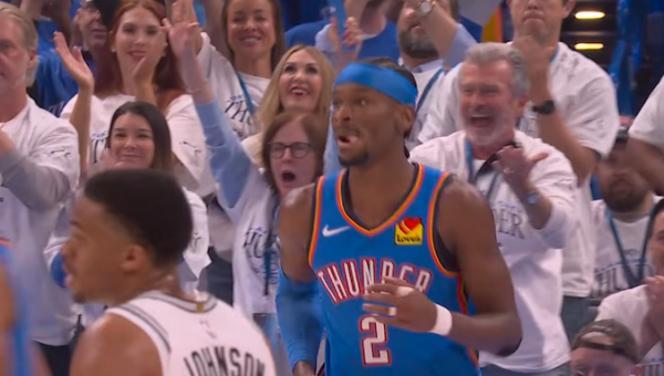„Thunder“ įveikė „Spurs“ ir išlygino serijos rezultatą