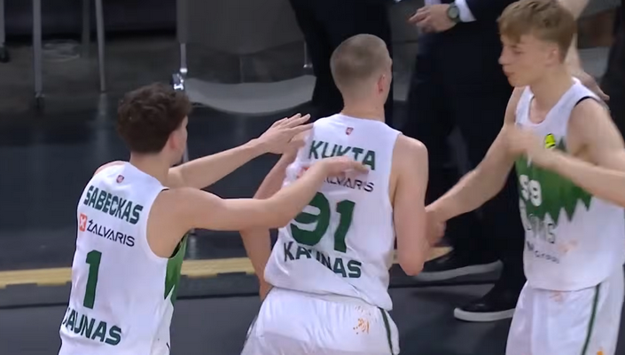„Žalgirio“ U18 komanda neturėjo šansų prieš „Bacelona“ jaunimą