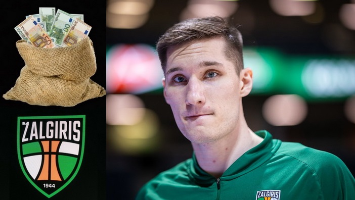 Rekordinis kontraktas: „Žalgiris“ išlaikė Ą. Tubelį už milžinišką sumą