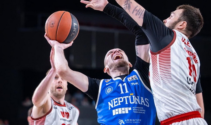 Išgyvenimo kovą prieš uteniškius laimėjęs „Neptūnas“ išplėšė ketvirtą pusfinalio mačą