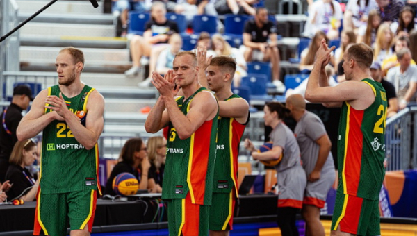 Lietuvos 3x3 rinktinė palaužė brazilus ir iškovojo antrą pergalę