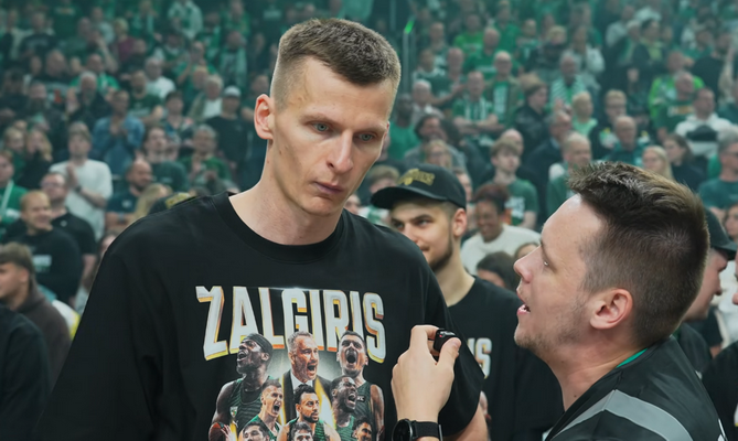 Čempionų tapęs A. Butkevičius: „Ši komanda visą sezoną išsiskyrė atsidavimu“