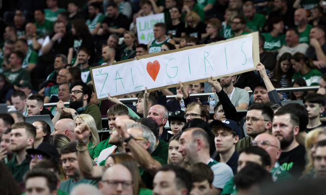 Pamatykite: išskirtinė „Žalgirio“ padėka fanams (VIDEO)