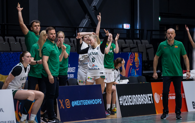 U20 Europos čempionato atidarymo mače – Lietuvos pergalė prieš Kroatiją