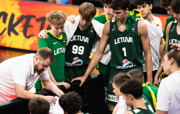 Lietuvos rinktinė nusileido prancūzams ir U17 Pasaulio taurėje kovos dėl 7 vietos