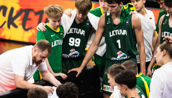 Lietuvos rinktinė nusileido prancūzams ir U17 Pasaulio taurėje kovos dėl 7 vietos