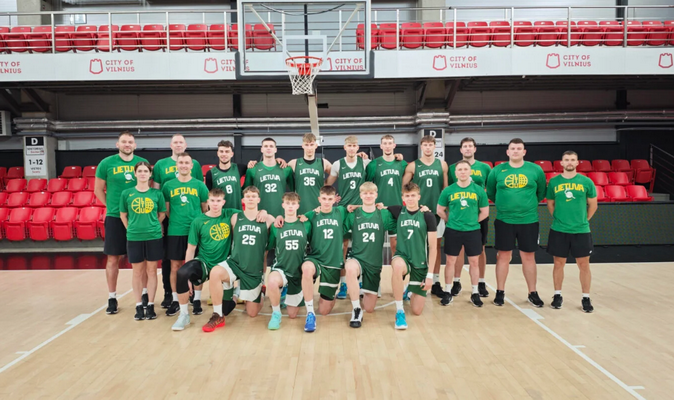 D. Songaila paskelbė Lietuvos rinktinės dvyliktuką U20 Europos čempionatui