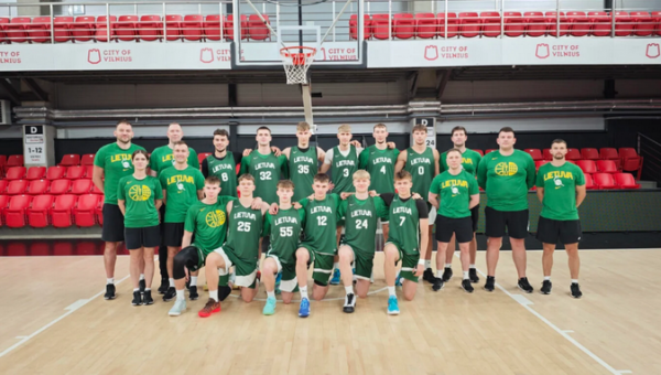 D. Songaila paskelbė Lietuvos rinktinės dvyliktuką U20 Europos čempionatui
