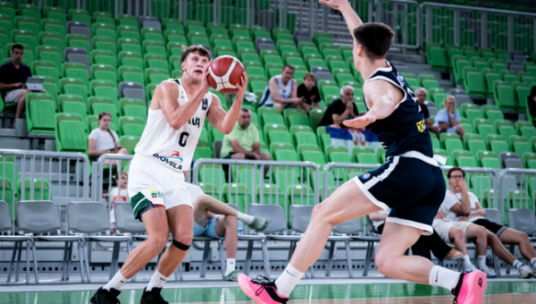 20-mečių Europos vaikinų čempionate – pirmasis pralaimėjimas