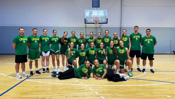 U16 Lietuvos merginų rinktinė ruošiasi naujam iššūkiui