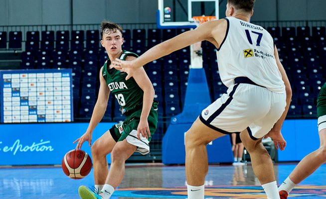 D. Jasikevičiaus vedama U16 rinktinė EČ startavo užtikrintai įveikdama serbus