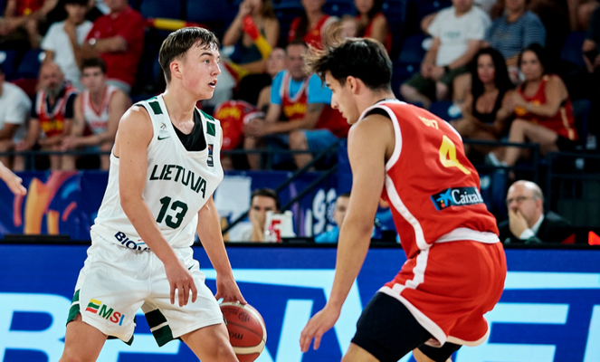 Lietuvos 16-mečiai Europos čempionate užėmė ketvirtą vietą