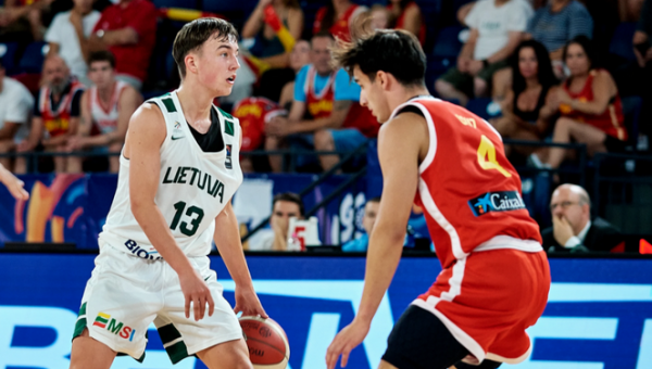 Lietuvos 16-mečiai Europos čempionate užėmė ketvirtą vietą