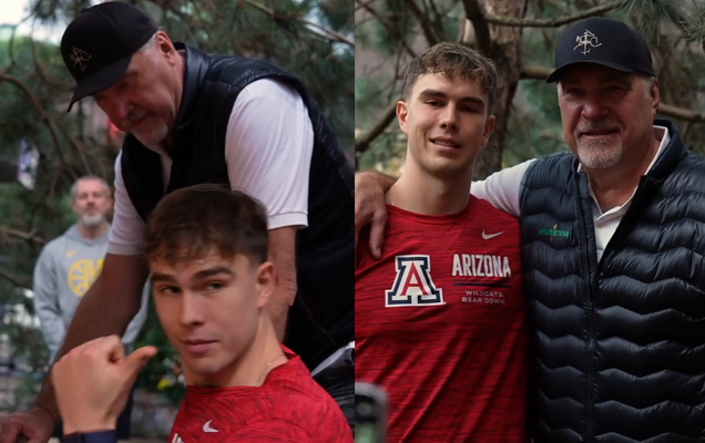 A. Sabonis Palangoje šiltai pasitiko „Wildcats“ komandą (VIDEO)