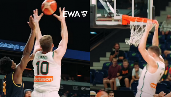 Ą. Tubelis atvedė Lietuvos rinktinę į pergalę prieš NCAA čempionus