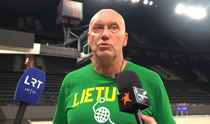 R. Kurtinaitis prieš rungtynes su turkais: „Spaudimas tikrai jaučiamas“