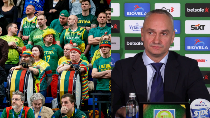 Rinktinės fanai širšta ant M. Balčiūno: „Jis turi liautis žlugdęs Lietuvos krepšinį“