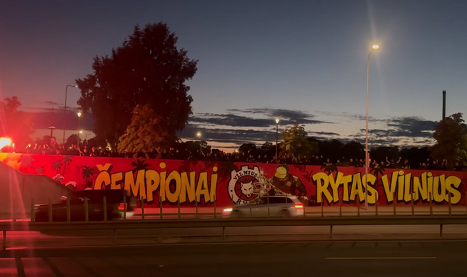 Pamatykite: naujasis „Ryto“ gatvės meno kūrinys puošia Vilnių (VIDEO)