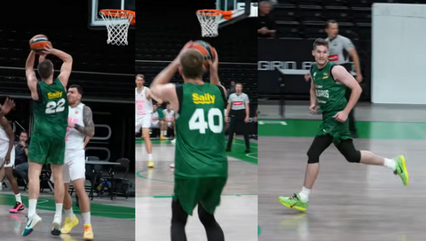 Išvyskite: „Žalgirio“ draugiškų rungtynių momentai prieš „Sabah“ (VIDEO)