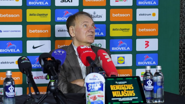 R. Milašius: „Dabar svarbiausia – vyrų rinktinės treneris ir žaidėjai“ (VIDEO)