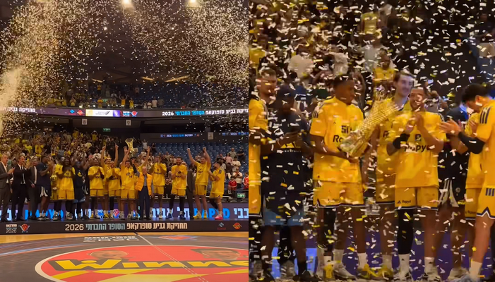 „Maccabi“ iškovojo Izraelio Supertaurę