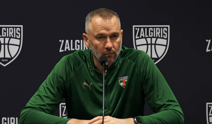 T. Masiulis prieš išvyką į Barseloną: apie varžovų lyderius ir C. Edwardso poelgį