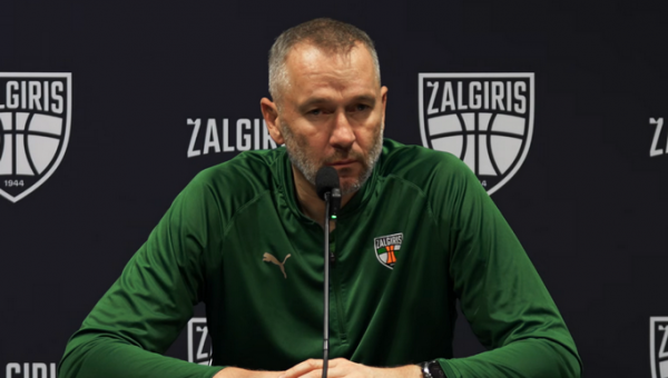 T. Masiulis prieš išvyką į Barseloną: apie varžovų lyderius ir C. Edwardso poelgį